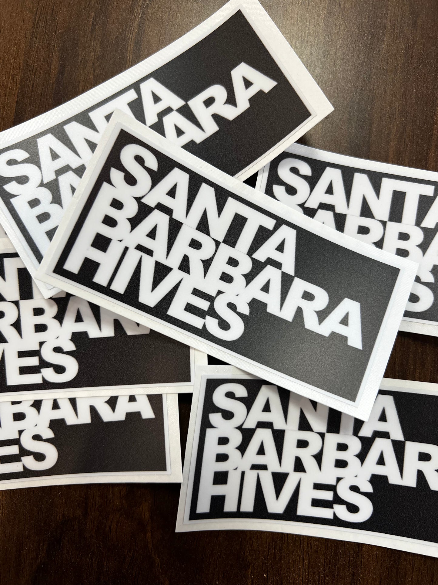 Santa Barbara Hives Stickers