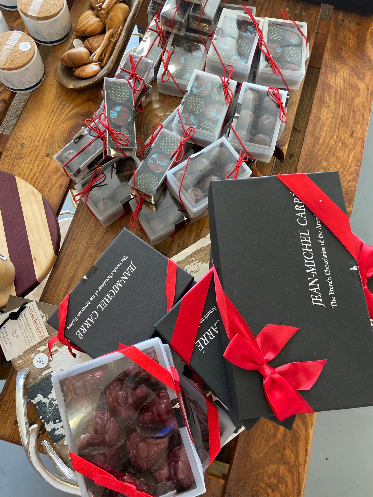Chocolate Caramels by Jean Michel Carré with Santa Barbara Hives Honey