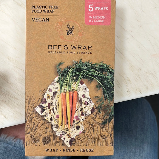 Bee's Wrap - Assorted 5 Pack - Magic Meadow Print
