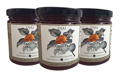 Ojai Habanero Apricot Jam by Green Clover Creations
