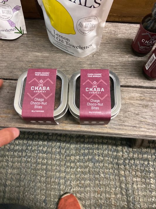 Chaga choco nut bites