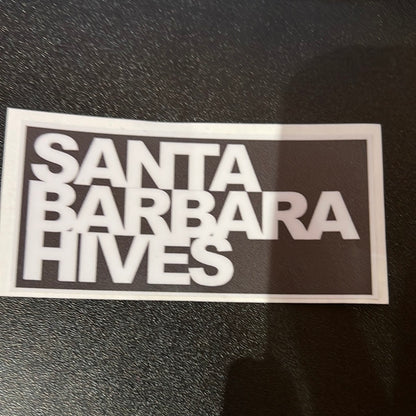 Santa Barbara Hives Stickers