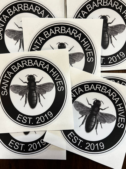 Santa Barbara Hives Stickers